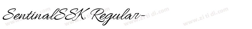 SentinalSSK Regular字体转换 SentinalSSK Regular字体转换